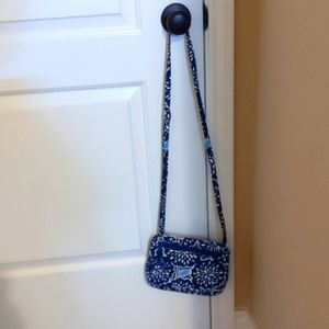 Floral crossbody purse